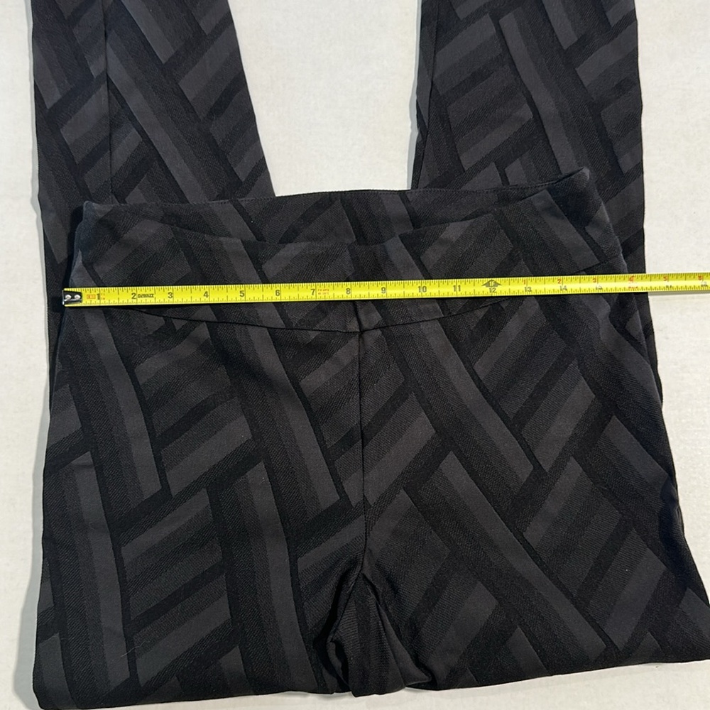 Soft Surroundings Black Geometric Leggings Medium - Picture 7 of 8
